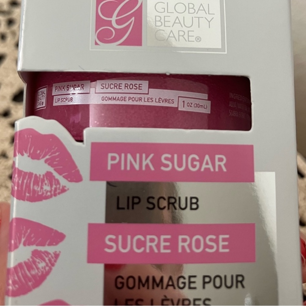 COPY - Pink Sugar lip SCRUB w/ application wand Global Beauty Care